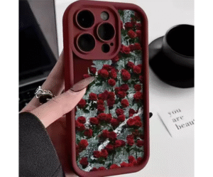 Protector para Iphone retro rose esmerilado