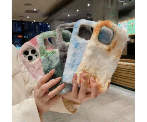Protector para Iphone tipo peluche