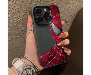 Protector para Iphone esmerilado spiderman