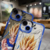 FDGFDGDDG Protector para Iphone transparente esmerilado Vegeta