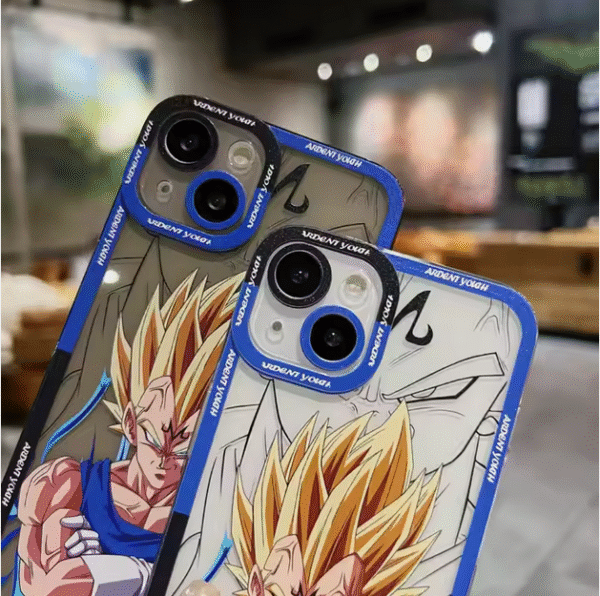 FDGFDGDDG Protector para Iphone transparente esmerilado Vegeta