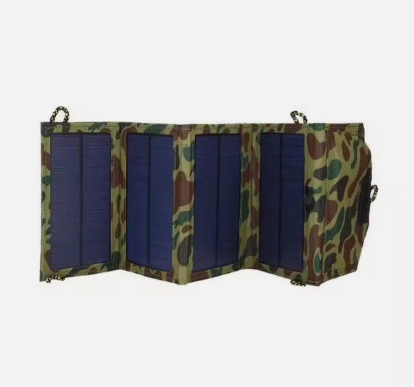 Cargador Solar Plegable Portátil de 7W de Alta Eficiencia para Viajes al Aire Libre, para Cargar la Batería del Teléfono Móvil