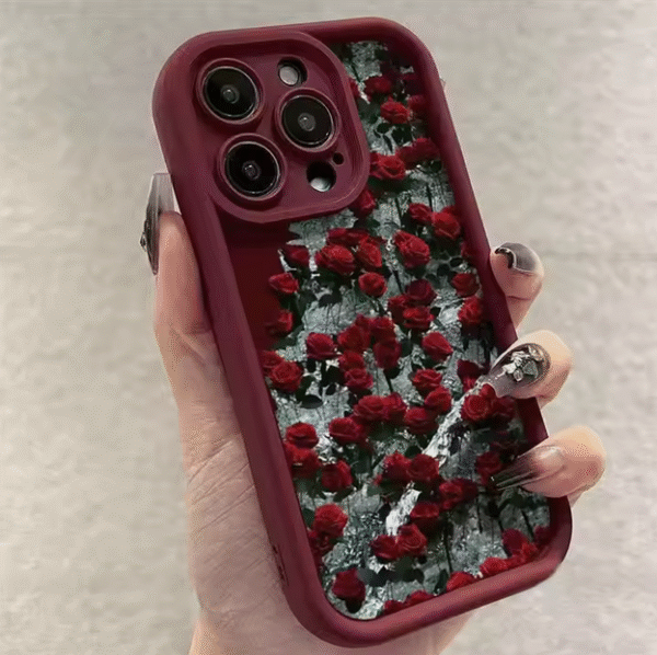 dfssfsdfsfsffsf Protector para Iphone retro rose esmerilado