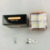 Reflector led portátil recargable / 40 W / 120 Lumens / con panel solar