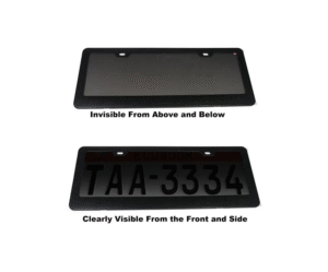 Protector de placas anti-robo UV-IVR