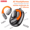 Auriculares ERAZER XF31 Bluetooth Inalámbricos Superpower con Gancho para la Oreja, Binoculares OWS5.4 Deportivos con Rotación Luminosa para Juegos