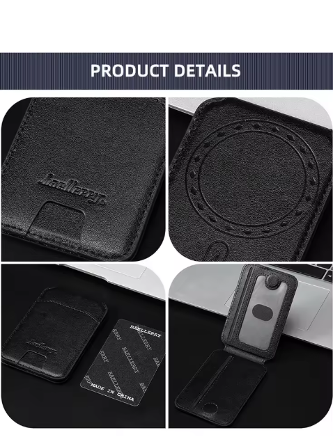 Billetera Baellerry RFID | Bloqueo de Tarjetas + Diseño Delgado