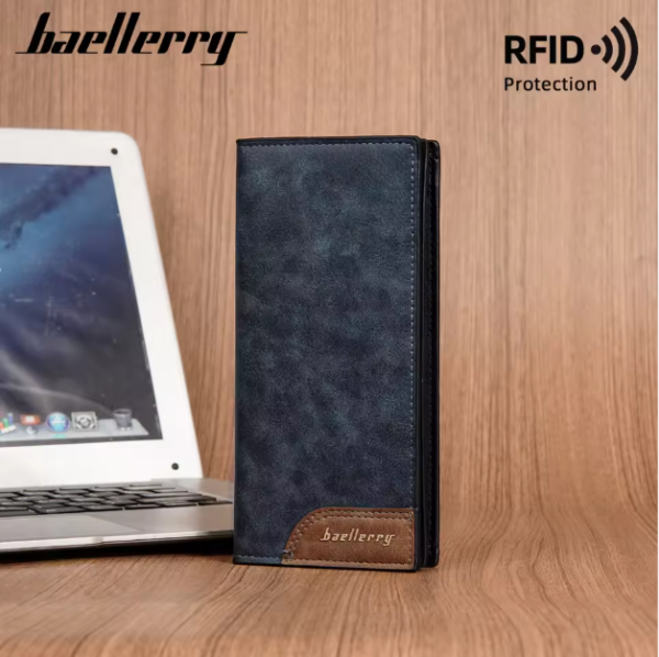 Billetera Baellerry con Cierre – Seguridad RFID y Organización
