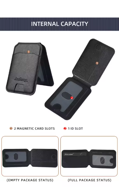 Billetera Baellerry RFID | Bloqueo de Tarjetas + Diseño Delgado